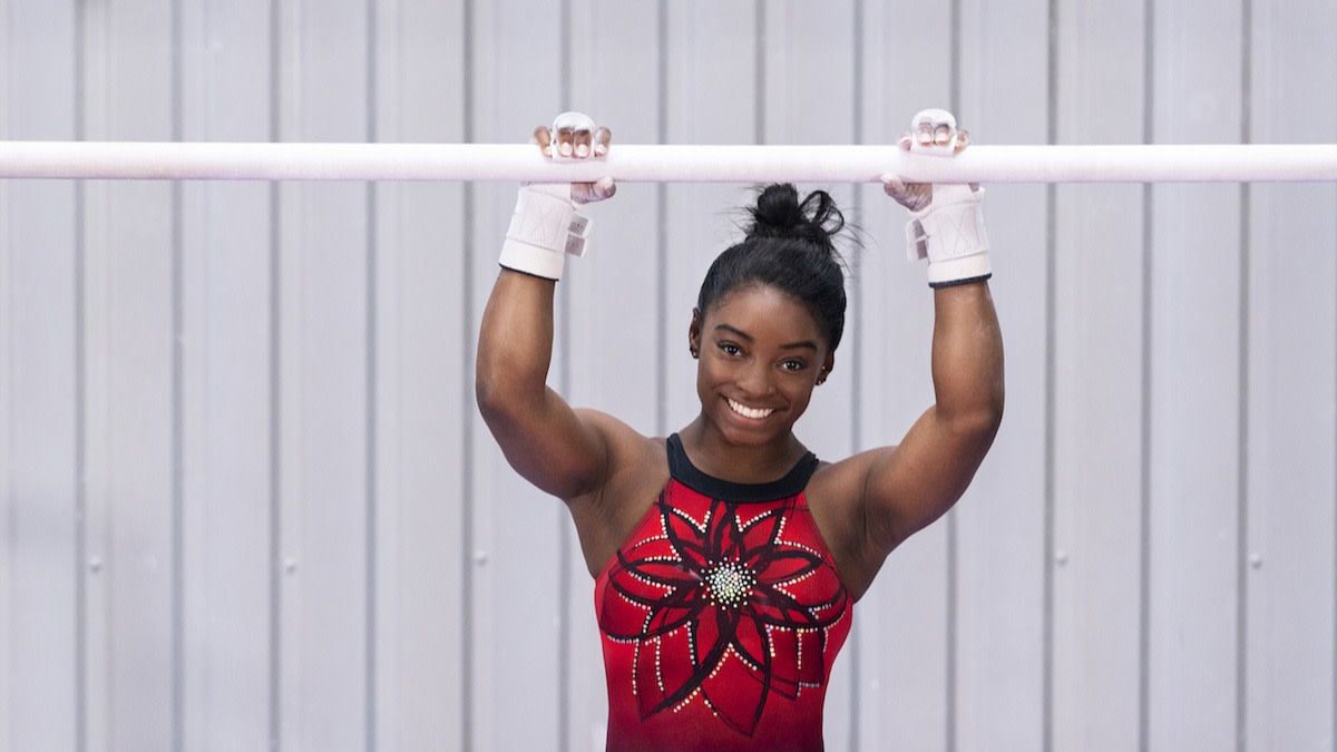 Olympic Gymnast Simone Biles’s Advanced Uneven Bars Drills 2024