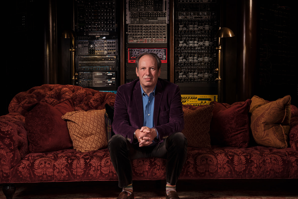 Hans Zimmer on couch