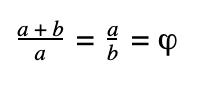 Golden Ratio formula