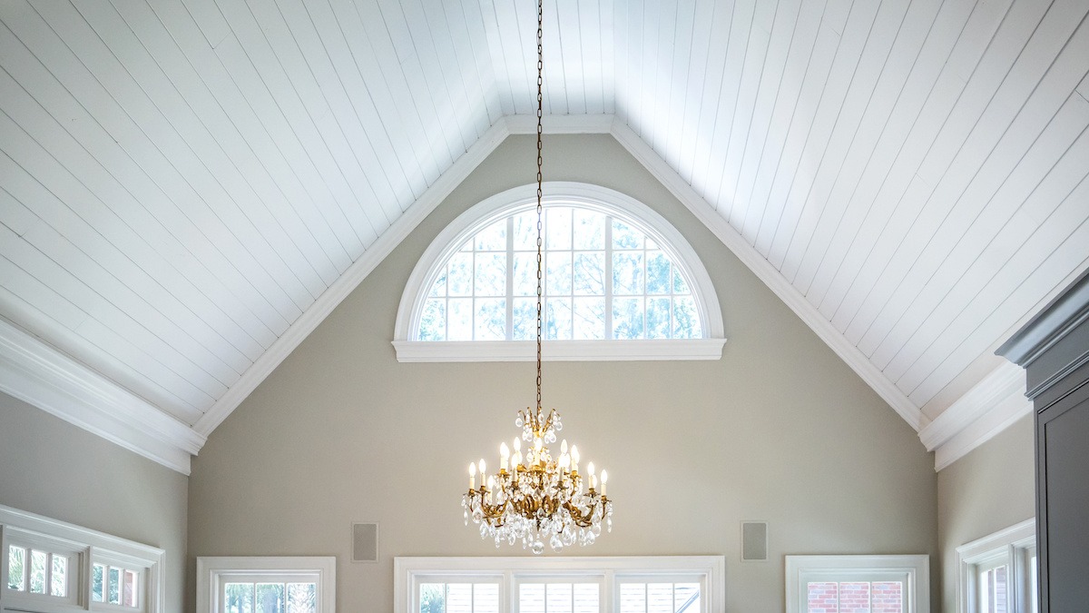A Guide To 15 Types Of Ceilings For, Best Chandelier For Cathedral Ceiling