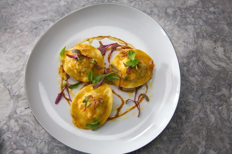 Gordon Ramsay’s Lobster Ravioli Recipe with Chopped Herbs (with Video)