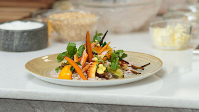 wolfgang puck farro salad