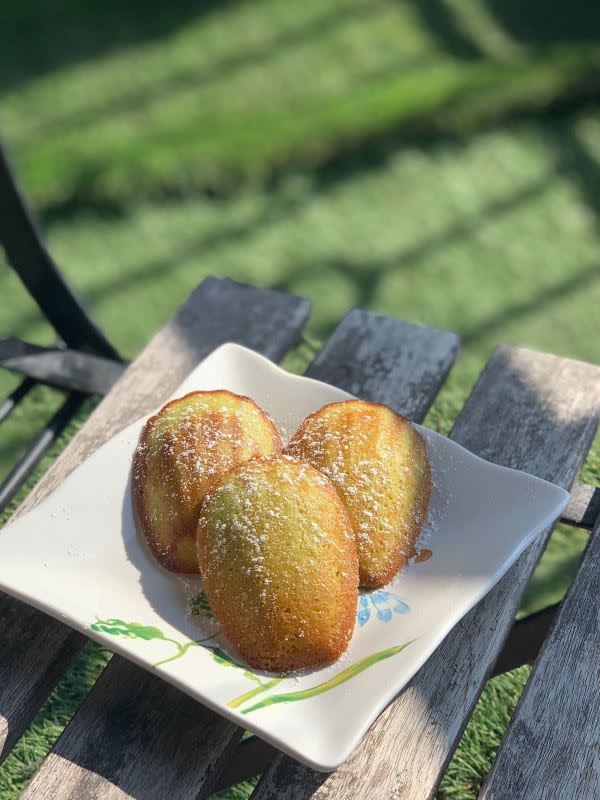 Pandan Madeleine by Cathy Shyong