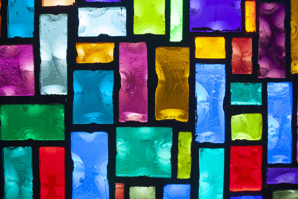 Paint your own stained glass windows - Crafty Morning
