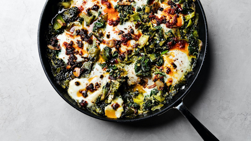 Yotam Ottolenghi’s Green Herb Shakshuka Recipe - 2024 - MasterClass