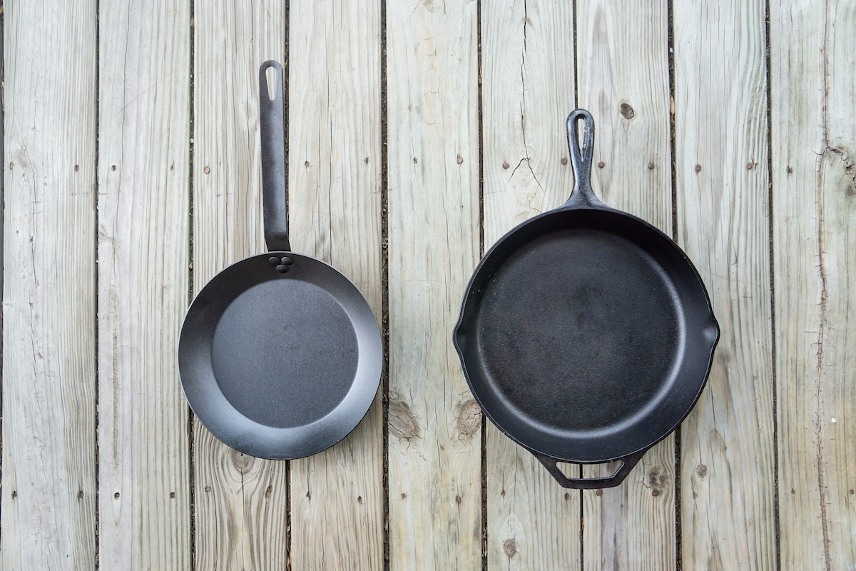 What is the difference between carbon steel and cast iron? PANS