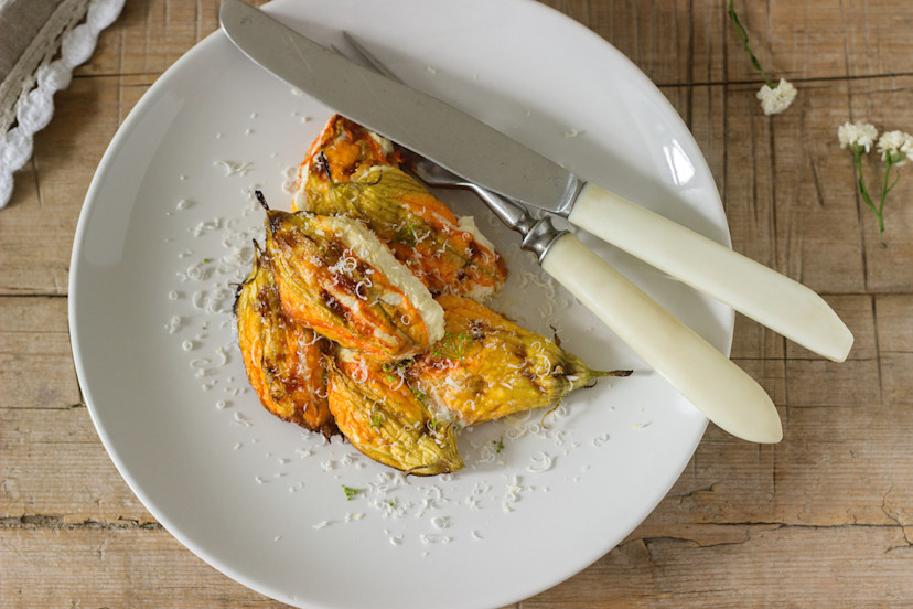 RicottaStuffed Squash Blossom Recipe 2024 MasterClass