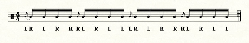 flam paradiddle