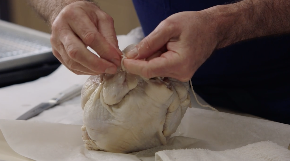 Thomas Keller trussing a chicken 8