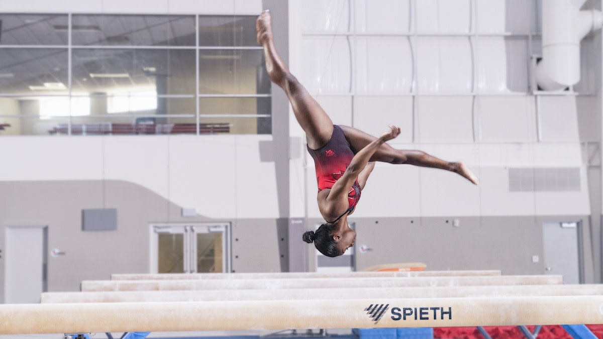 Olympic Gymnast Simone Biles’s Beam Drills How to Do Balance Beam