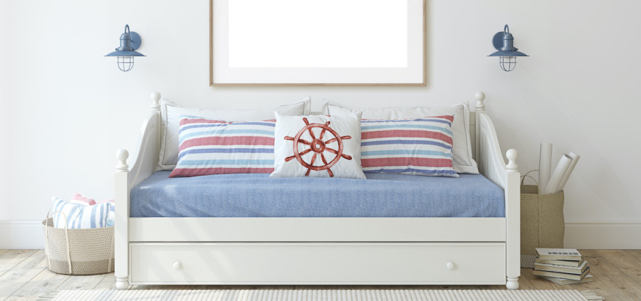 Guide To Daybeds How Use A Daybed, Rooms To Go Cottage Colors Bookcase Daybed