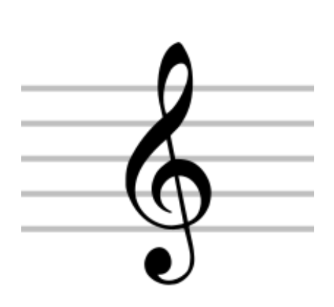 treble clef image