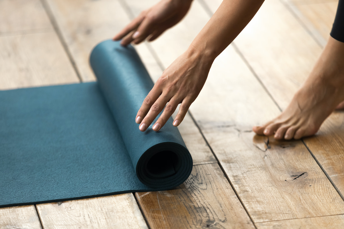 How to Properly Clean Your Yoga Mat - Sunday Edit