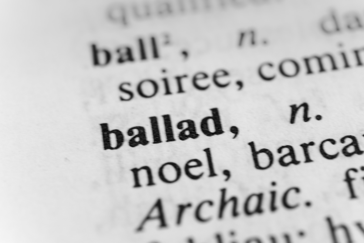 Music 20: What Is a Ballad? Learn to Write a Ballad With Examples