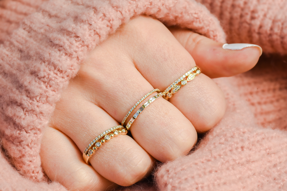 Enhance Your Style With These Fashionable Ways To Wear Multiple Rings