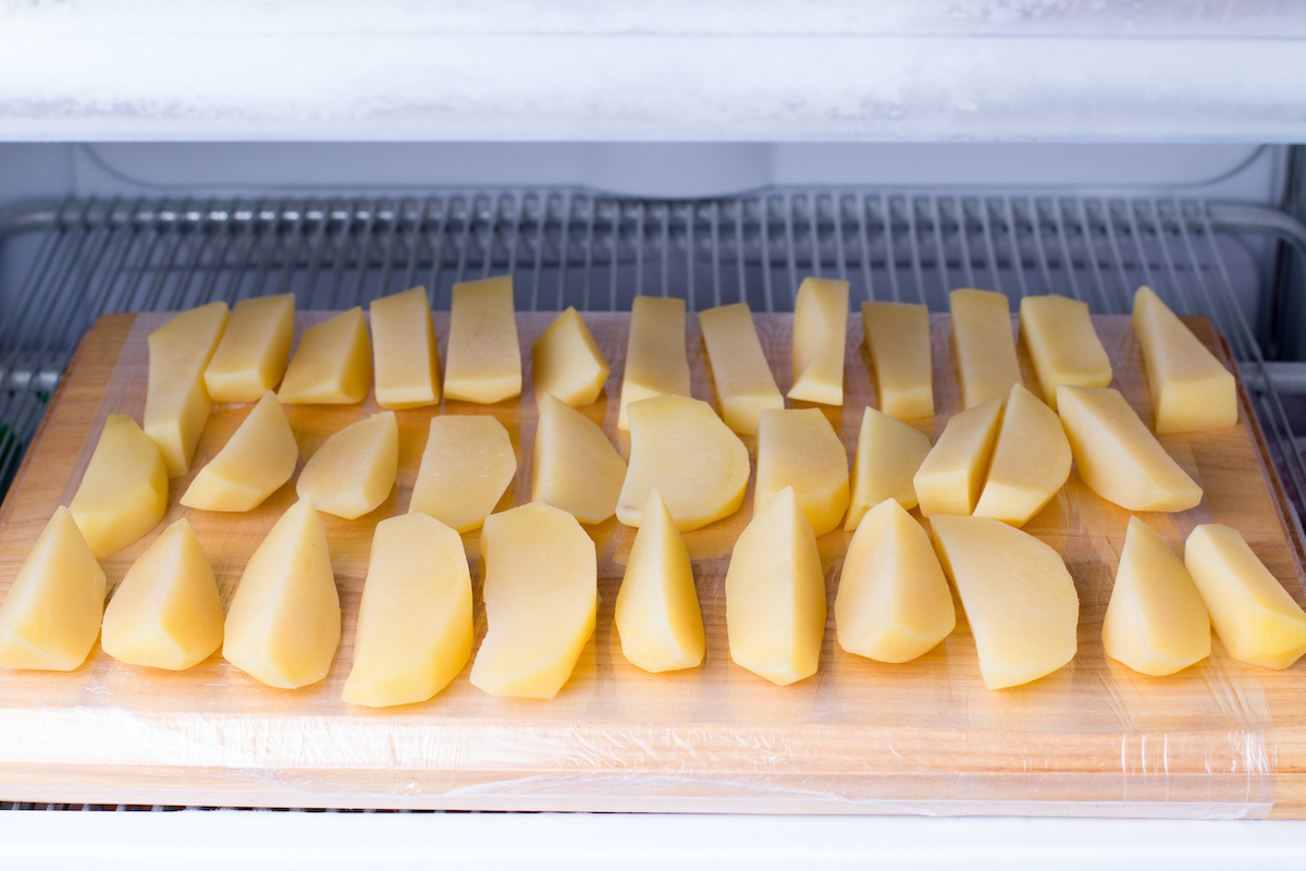 How to freeze potatoes