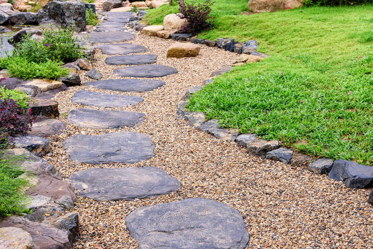 stepping stones garden