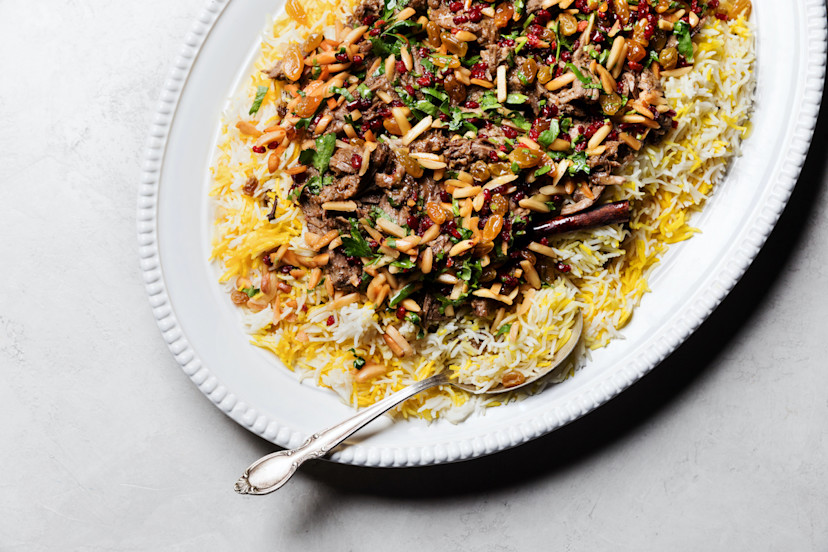 Chef Yotam Ottolenghi’s Celebration Rice with Saffron Recipe 2024