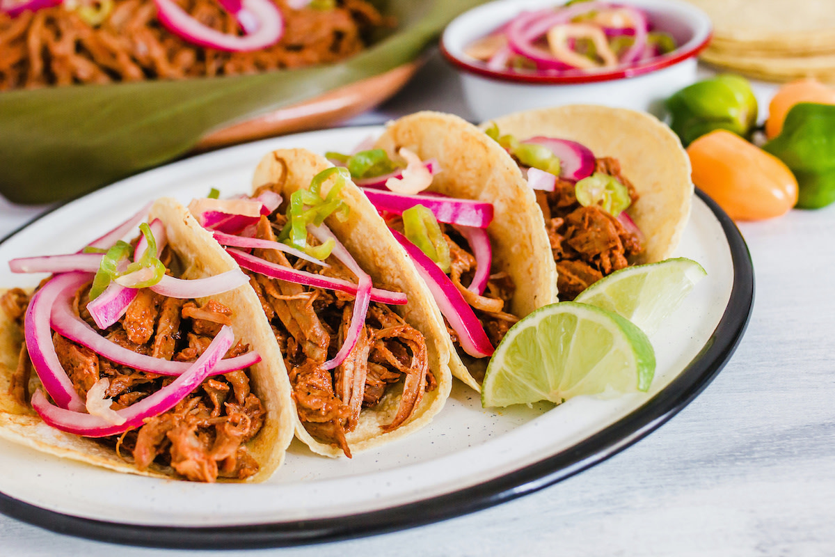 Yucatán-Style Cochinita Pibil Tacos Recipe