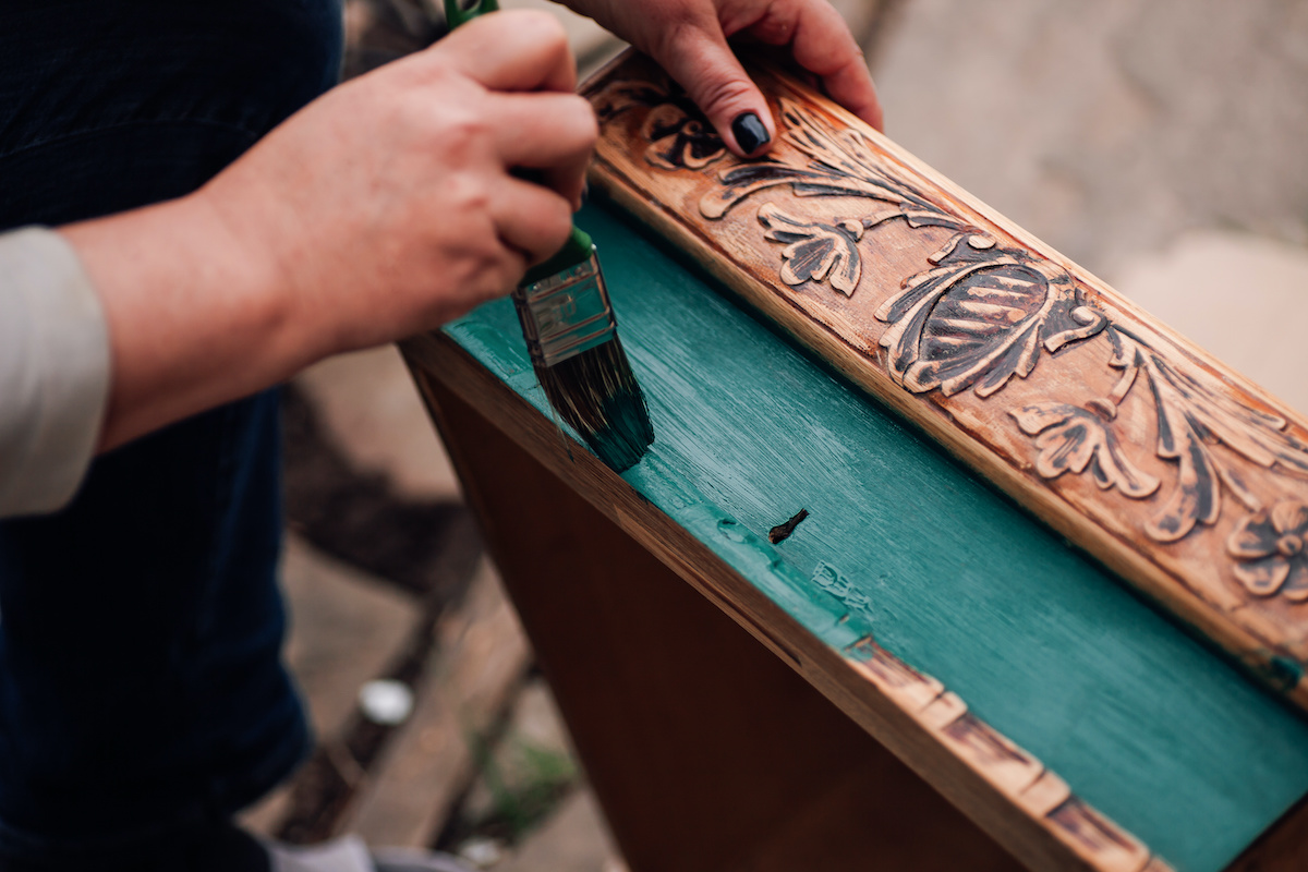 How To Paint a Wooden Dresser