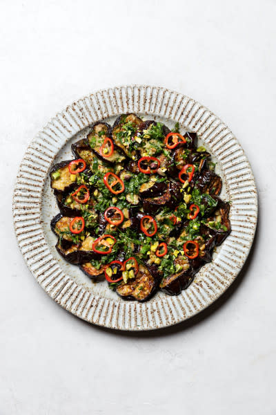 Ottolenghi’s Roasted Eggplant Salad Recipe