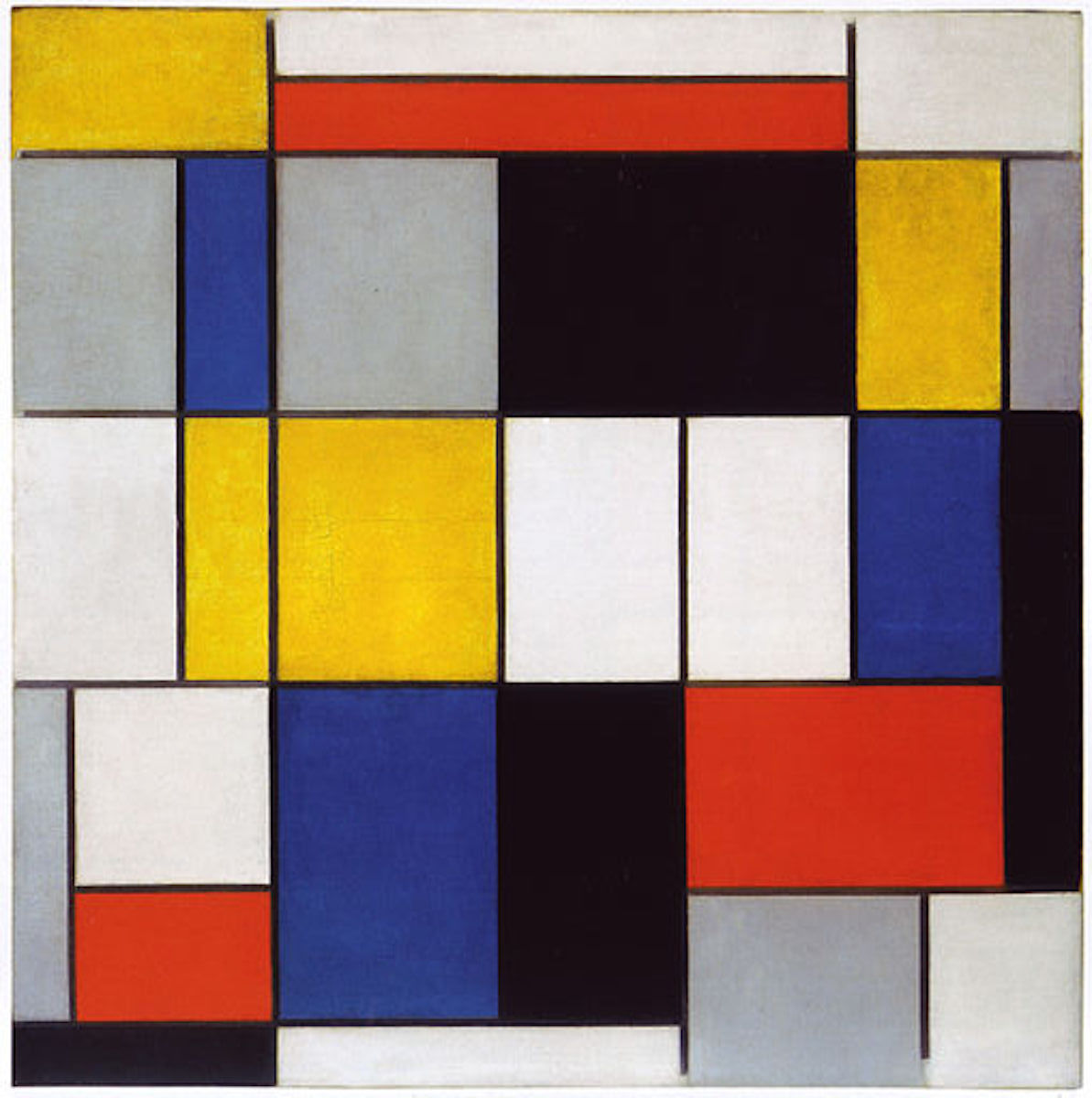 512px Composition A By Piet Mondrian Galleria Nazionale D Arte Moderna E Contemporanea 2 