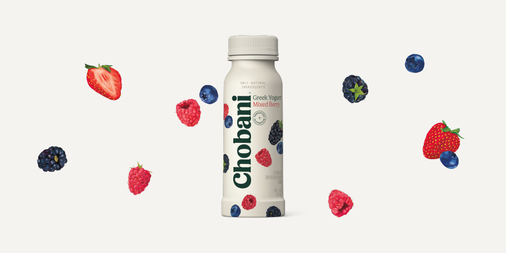 Blended Greek Yogurt Mixed Berry Drink Chobani®