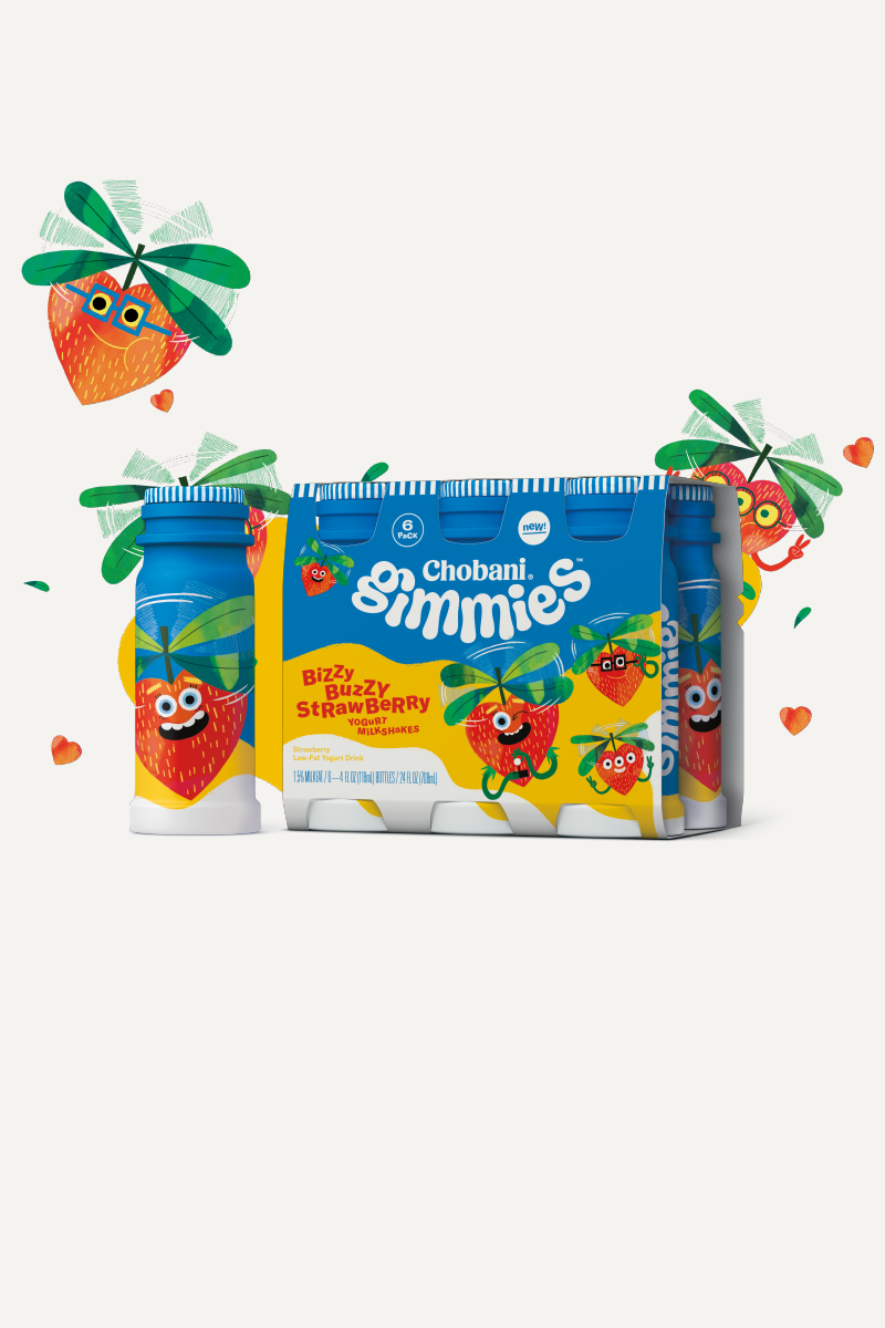 Chobani® Gimmies™ Kids Yogurt  Bizzy Buzzy Strawberry 