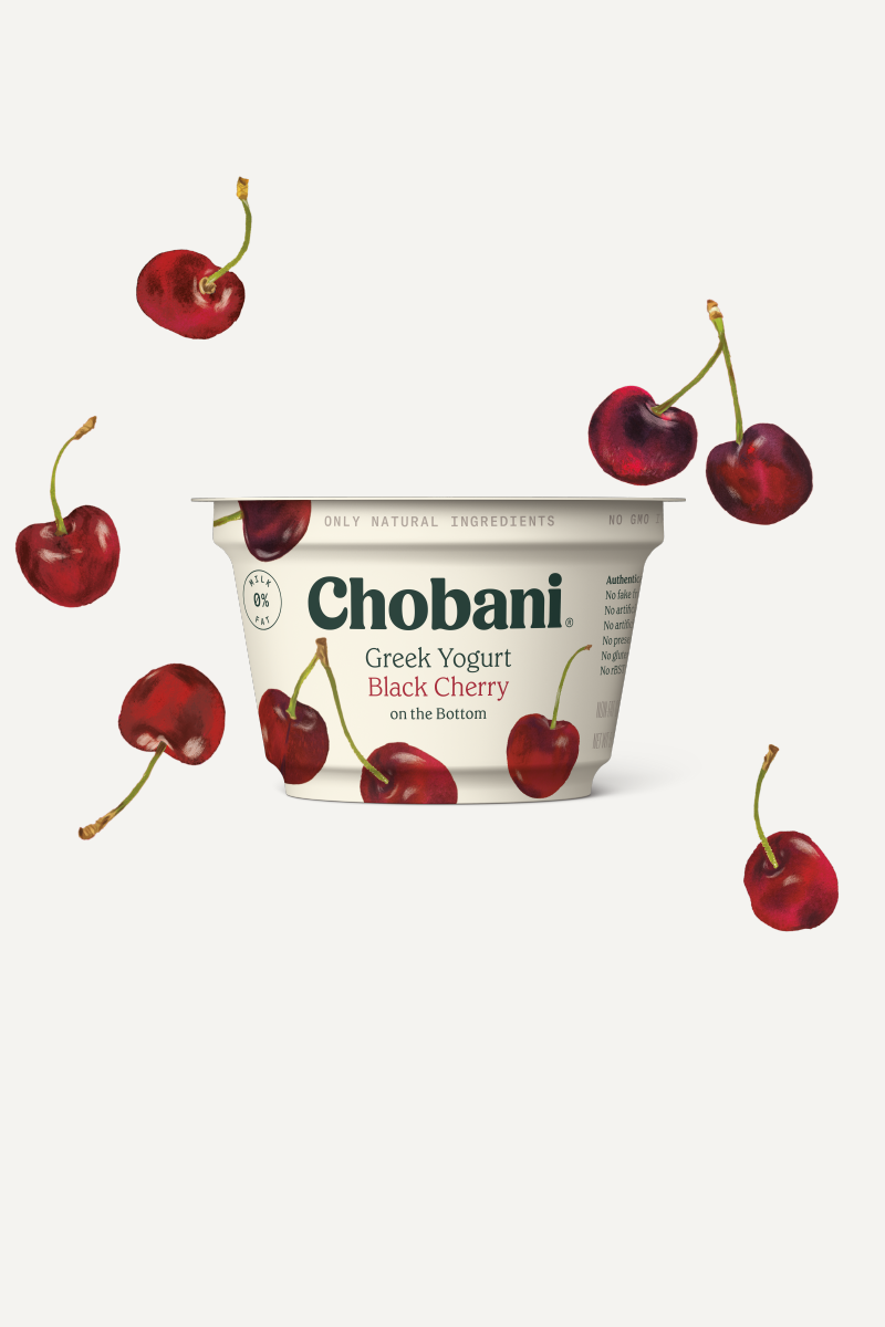 Fruit on the Bottom Greek Yogurt | Black Cherry Cup | Chobani®