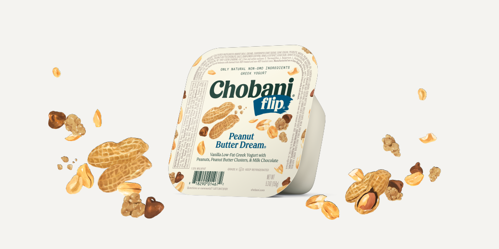Chobani® Flip® Greek Yogurt Peanut Butter Dream® Chobani®