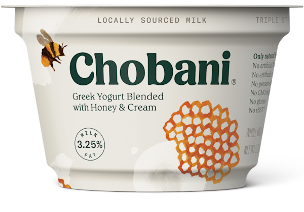 greek blended honey cream chobani