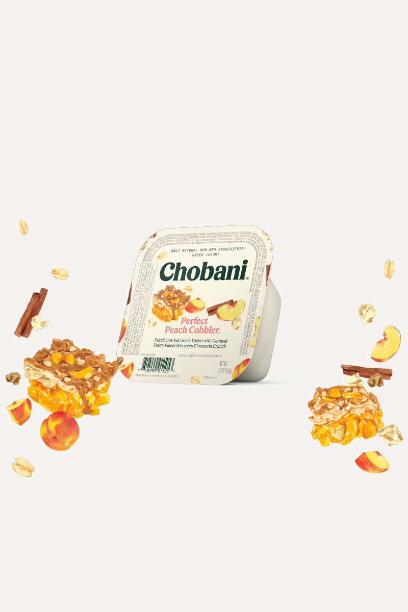 Chobani® Flip® Greek Yogurt Perfect Peach Cobbler™ Chobani®