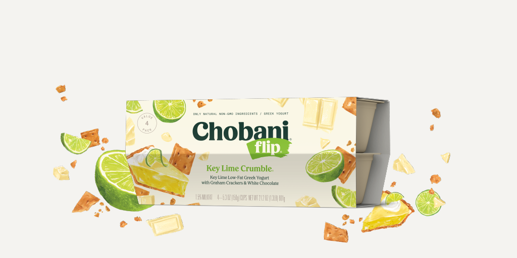 Chobani® Flip Greek Yogurt Key Lime Crumble® Multipack Chobani®