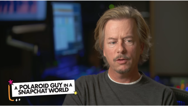 David Spade discusses the creation of his new memoir, A Polaroid Guy in a Snapchat World.