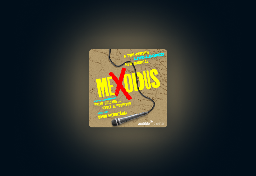 The artwork for “Mexodus” on a dark background. 