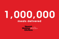 1,000,000 meals delivered by Newark Working Kitchens