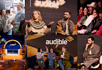 A collage of photos from Audible's presence at Sundance Film Festival 2026.