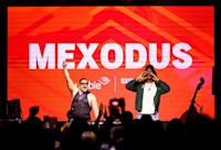 Brian Quijada and Nygel D. Robinson performed a concert version of "Mexodus: A Musical Journey Across Borders" live at SXSW in Austin, Texas.