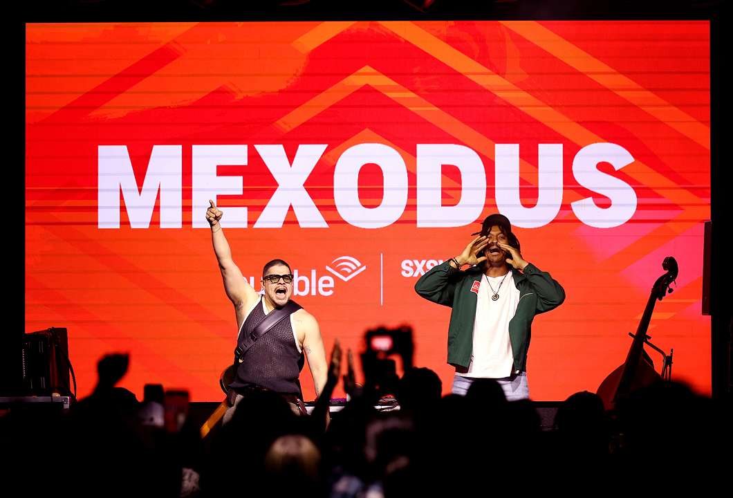 Brian Quijada and Nygel D. Robinson performed a concert version of "Mexodus: A Musical Journey Across Borders" live at SXSW in Austin, Texas.