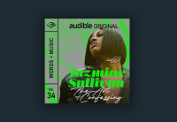 Annoucing the new Words + Music slate, the cover image for Jazmine Sullivan's "The Art of Confessing" is on a dark background.
