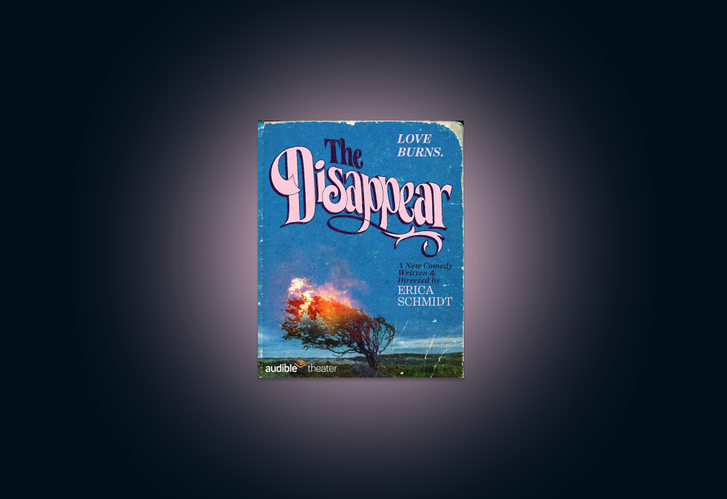 The show artwork for “The Disappear” on a dark background.