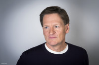 A portrait of writer Michael Lewis