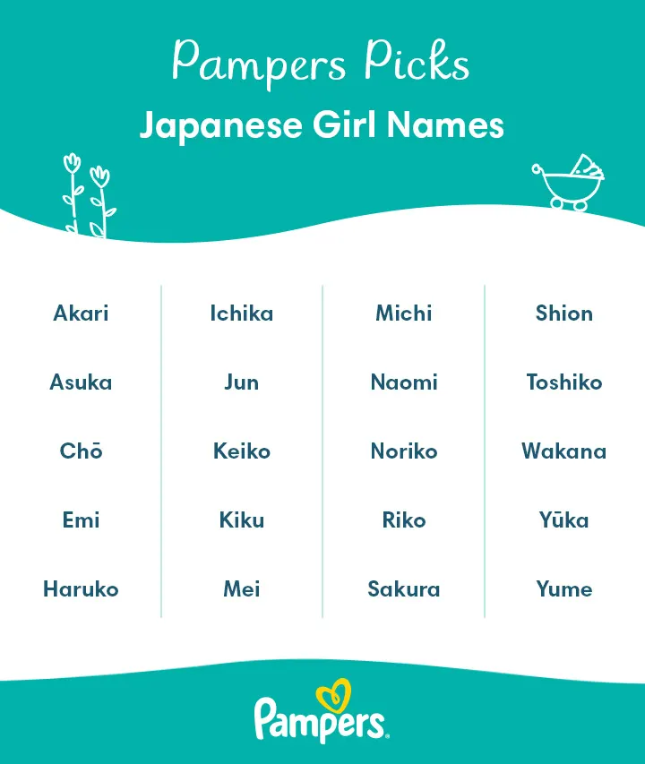 210 Japanese Girl Names And Their Meanings Pampers Uk