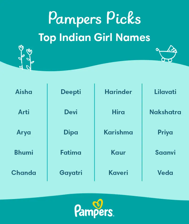Top 180 Indian Baby Girl Names and Their Meaning | Pampers UK