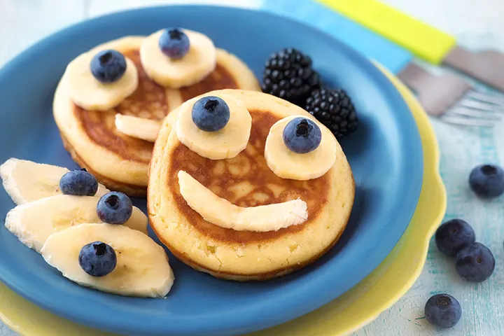 Fun pancakes for toddlers