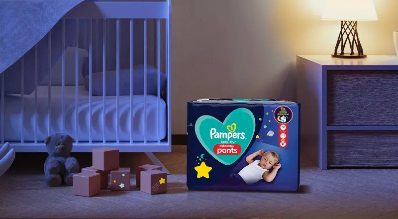 Pampers® Baby-Dry™ Night Nappy Pants