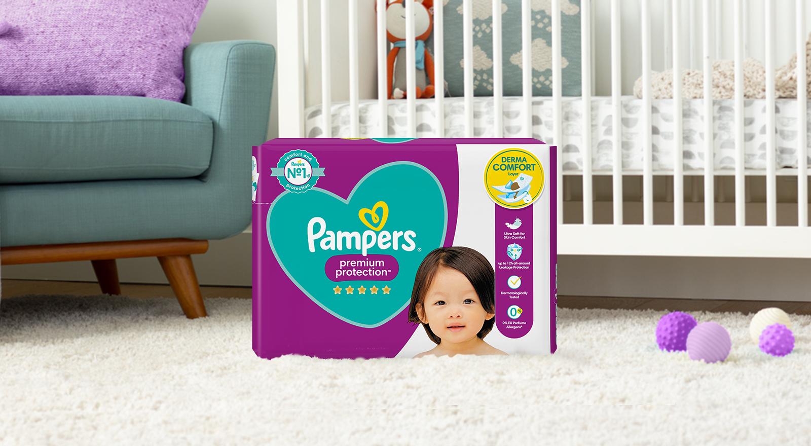 Pampers Active Baby Pants Size 7 - 35 S Jumbo Pack - 293940