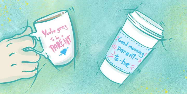 Pregnancy announcement for your partner Pregnancy announcement for your partner