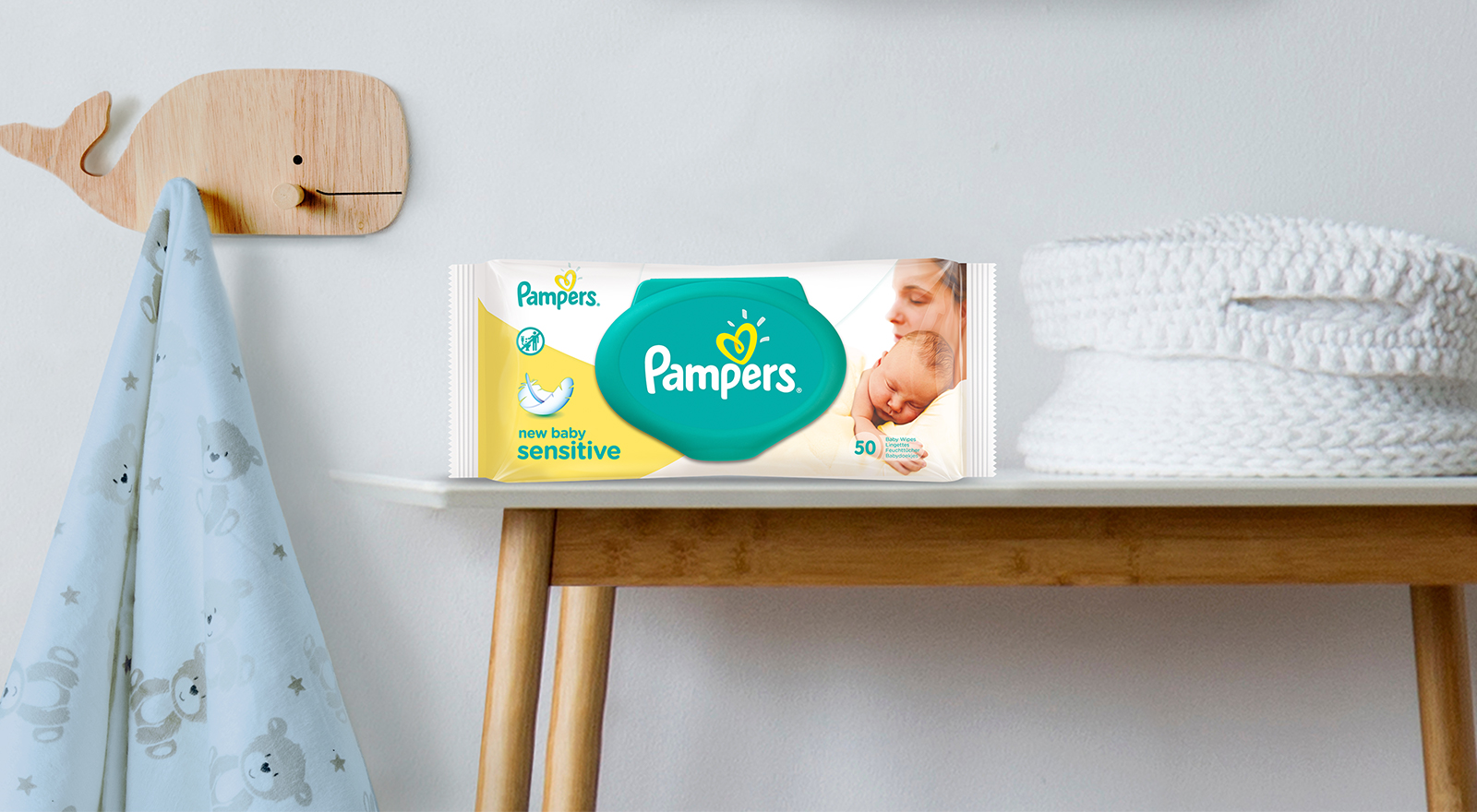 pampers new baby sensitive baby wipes