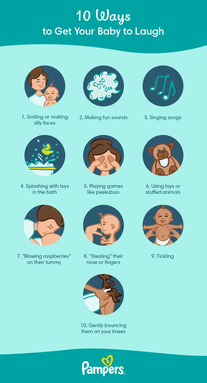 When Do Babies Start Laughing & Giggling Pampers UK